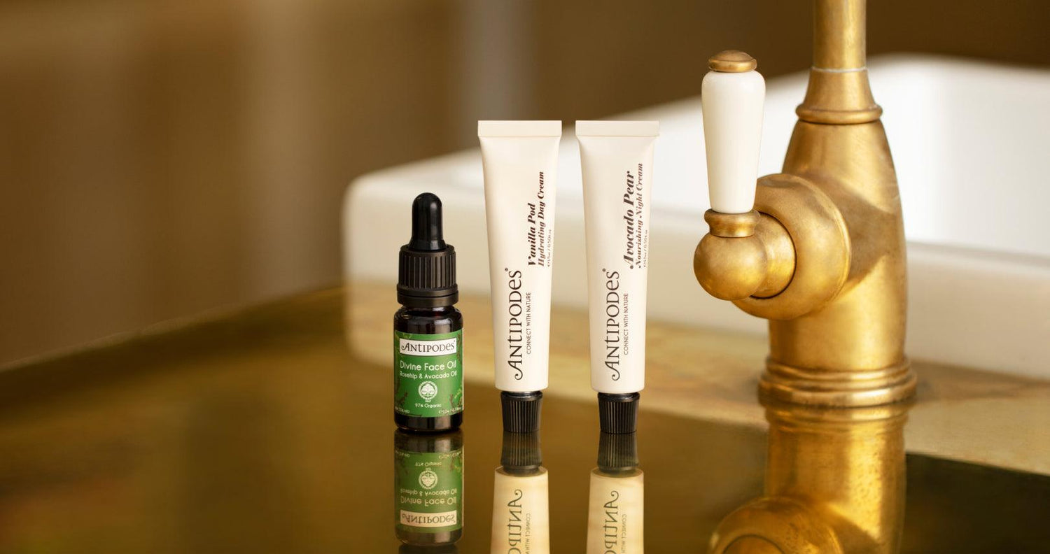 Trial & travel-size certified vegetarian skincare