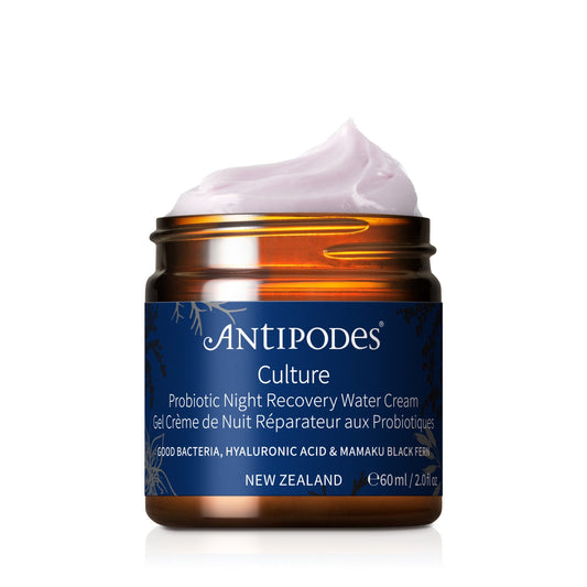 Culture Probiotic Night Recovery Water Cream 60ml - Antipodes New Zealand